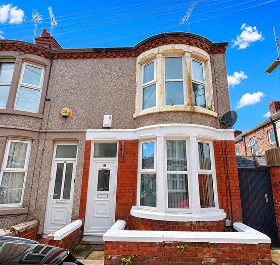 2 Bedroom End Of Terrace House To Rent In Trentham Road, Wallasey, CH44