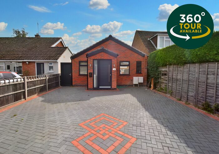 3 Bedroom Detached Bungalow To Rent In Woodside Road, Oadby, Leicester, LE2