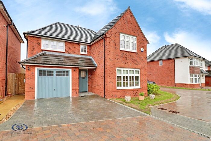 4 Bedroom Detached House For Sale In Guy Gibson Drive, Congleton, CW12
