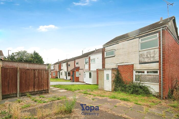 2 Bedroom End Of Terrace House For Sale In Lucian Close, Coventry, CV2