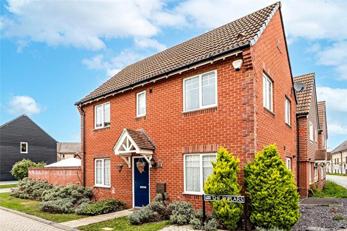 3 Bedroom Link Detached House For Sale In The Poplars, Harwell, Didcot, Oxfordshire, OX11