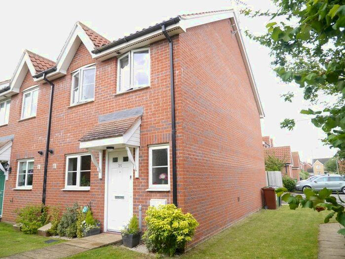 3 Bedroom End Of Terrace House To Rent In Mallard End, Downham Market, PE38