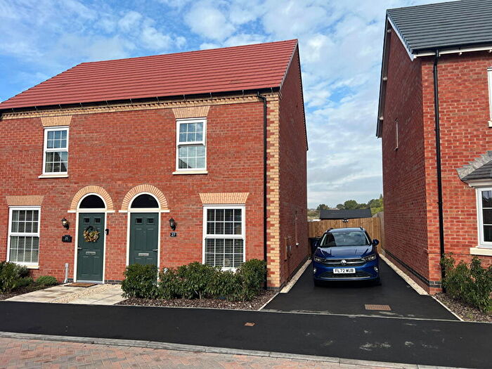 2 Bedroom Semi-Detached House For Sale In Woolley Avenue, Hugglescote, Leicestershire, LE67