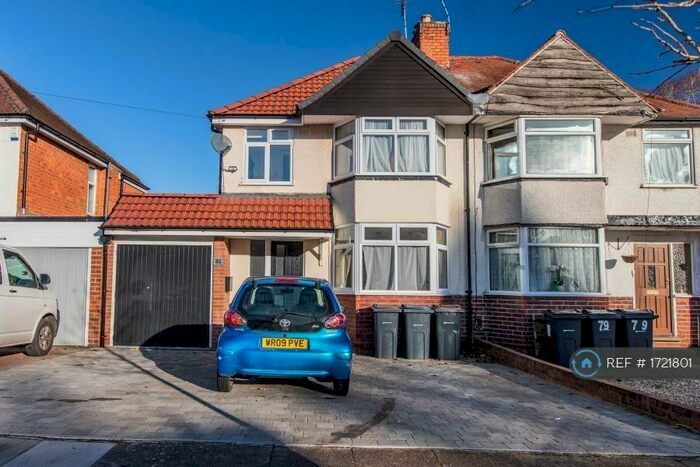 4 Bedroom Semi-Detached House To Rent In Osmaston Road, Birmingham, B17
