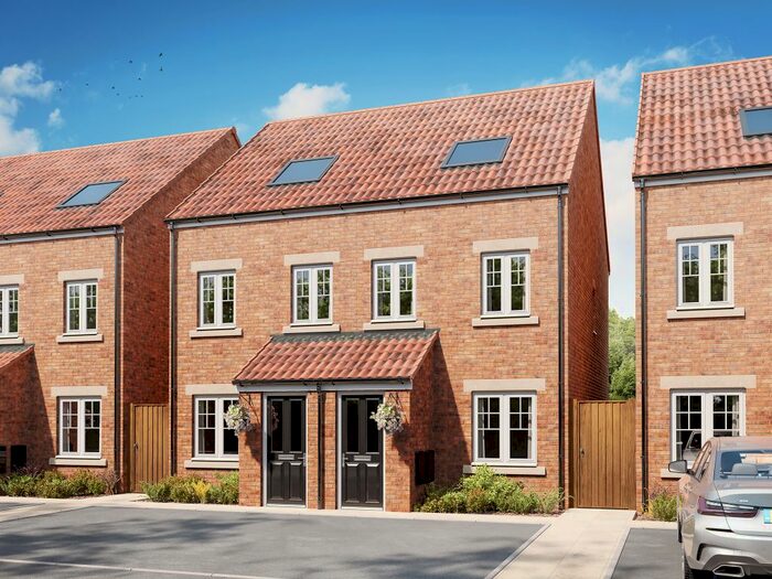 3 Bedroom Terraced House For Sale In "The Sutton" At Butterfly Lane, Calverton, Nottingham, NG14