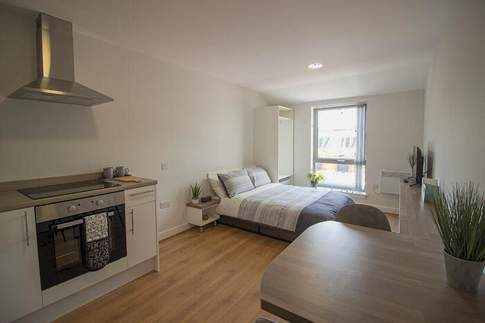 Studio To Rent In Apartment, Clare Court, Clare Street, Nottingham, NG1