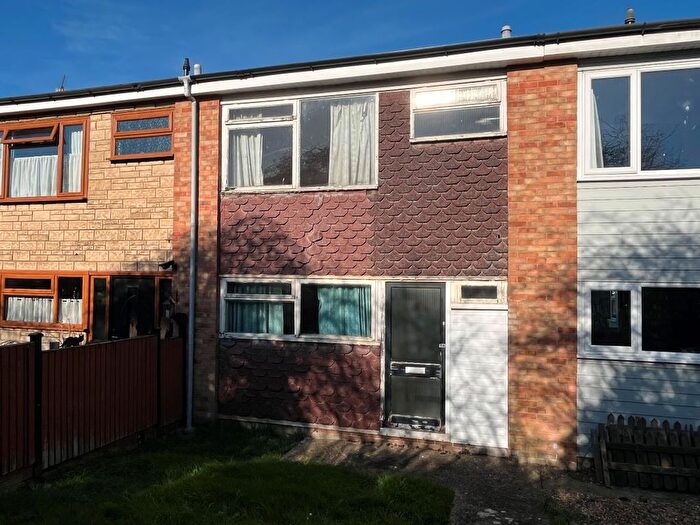 3 Bedroom Terraced House For Sale In Dothans Close, Great Barford, Bedford, Bedfordshire, MK44