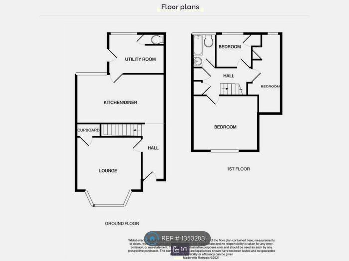 3 Bedroom Terraced House To Rent In Generals Walk, King's Lynn, PE30