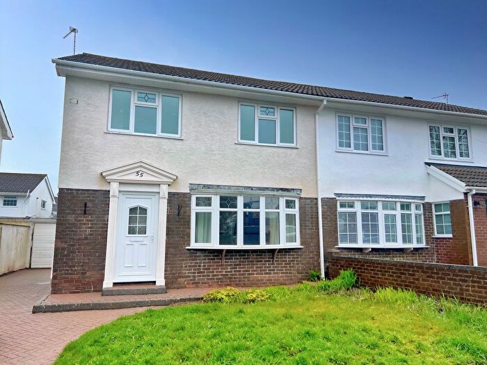 3 Bedroom Semi-Detached House To Rent In Pant Y Dwr, Swansea, SA4