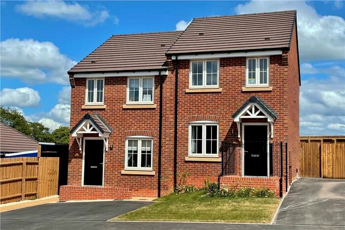 2 Bedroom Semi-Detached House For Sale In "Marchmont" At Hendrick Crescent, Shrewsbury, SY2