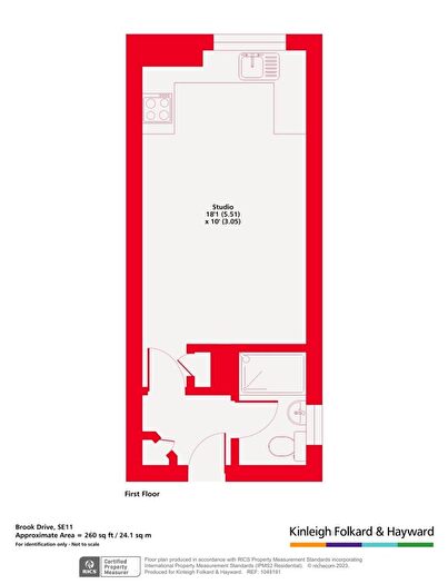 Flat To Rent In Brook Drive, Kennington, London, SE11