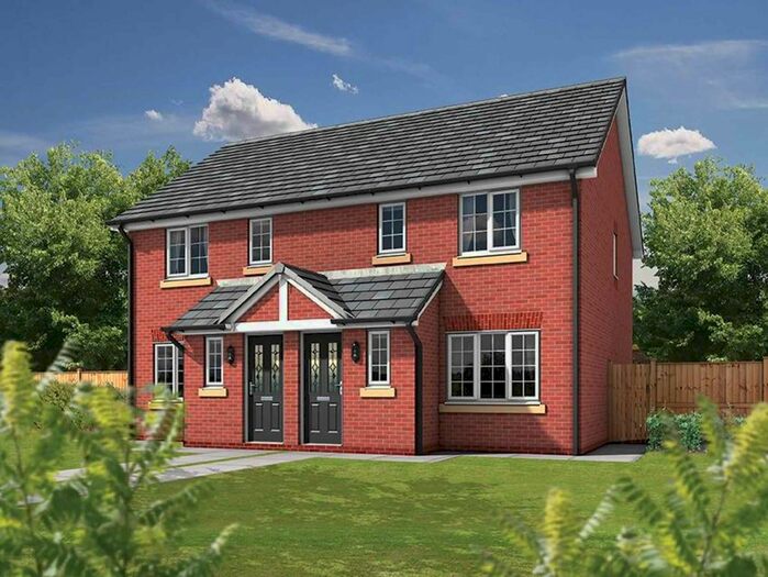 3 Bedroom Terraced House For Sale In "The Baird - The Hedgerows" At Whinney Lane, Mellor, Blackburn, BB2