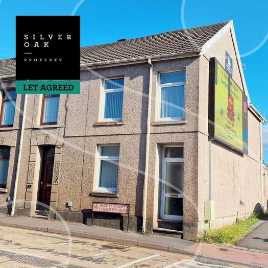 4 Bedroom End Of Terrace House To Rent In Llandafen Road, Llanelli, SA14