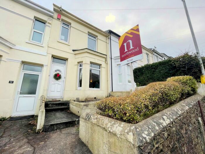2 Bedroom Terraced House To Rent In West Hill Road, Mutley, Plymouth, PL4