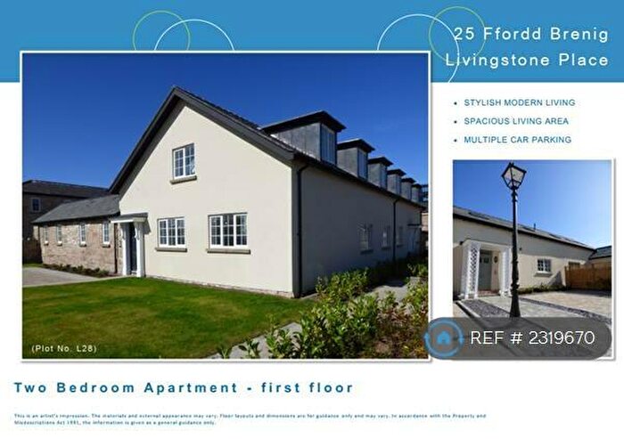 2 Bedroom Flat To Rent In Livingstone Place, St. Asaph, LL17