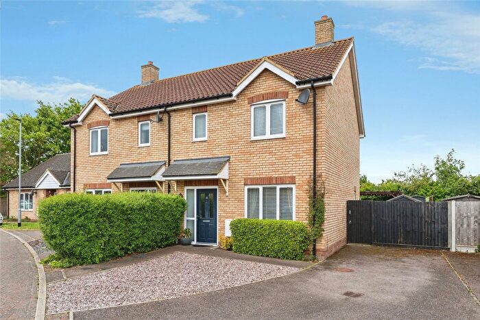 2 Bedroom Semi-detached House For Sale In Northumbria Close, Ely, Cambridgeshire, CB6