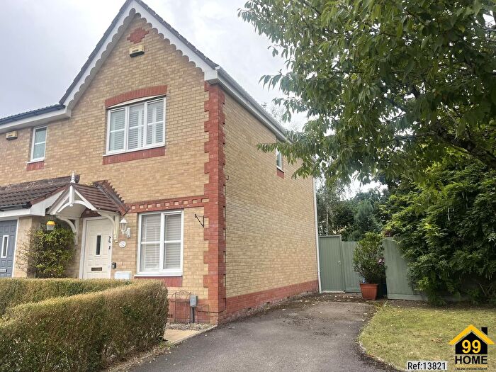 2 Bedroom Semi-Detached House To Rent In Walwyn Place, St. Mellons, Cardiff, United Kingdom, CF3