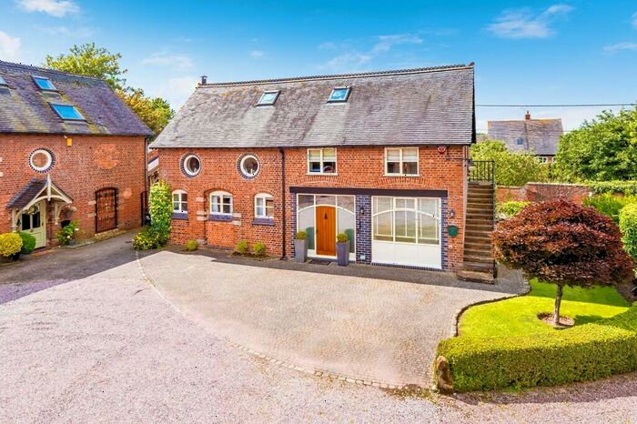 3 Bedroom Barn Conversion For Sale In Checkley Lane, Checkley, CW5