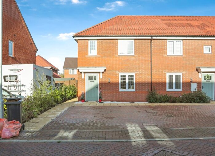 2 Bedroom End Of Terrace House For Sale In Dewberry View, Stowupland, Stowmarket, IP14