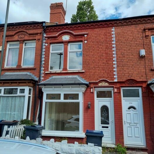 2 Bedroom Terraced House To Rent In Selsey Road, Edgbaston, Birmingham, B17