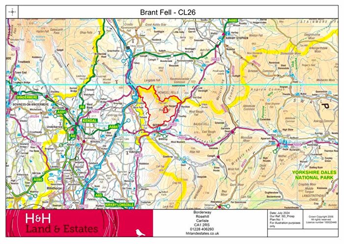 Land For Sale In Grazing Rights On Brant Fell, Near Sedbergh, LA10