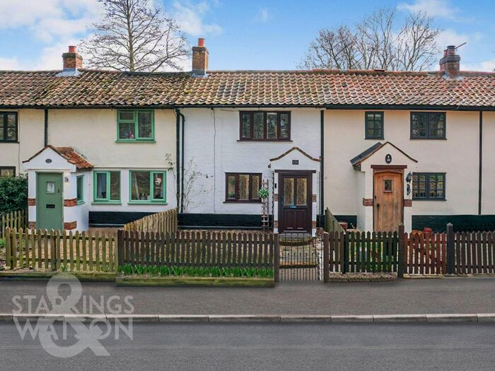 2 Bedroom Terraced House To Rent In Norwich Road, Tacolneston, Norwich, NR16