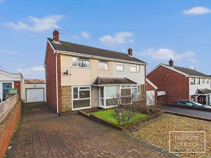 3 Bedroom Semi Detached House For Sale In Lan Close, Graigwen, Pontypridd, CF37