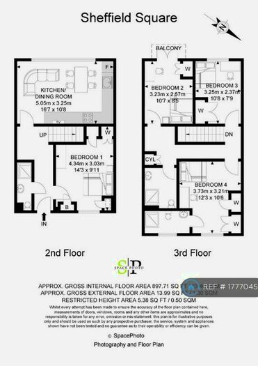 4 Bedroom Flat To Rent In Sheffield Square, London, E3