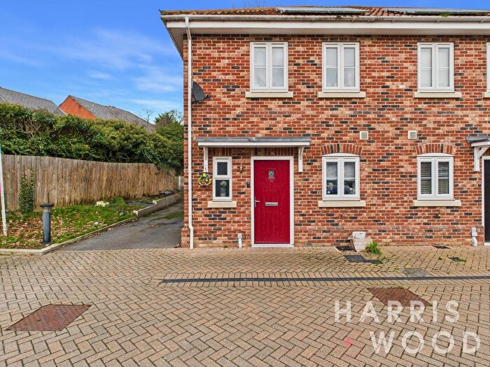 2 Bedroom Semi Detached House For Sale In John Castle Way, Colchester, Essex, CO2
