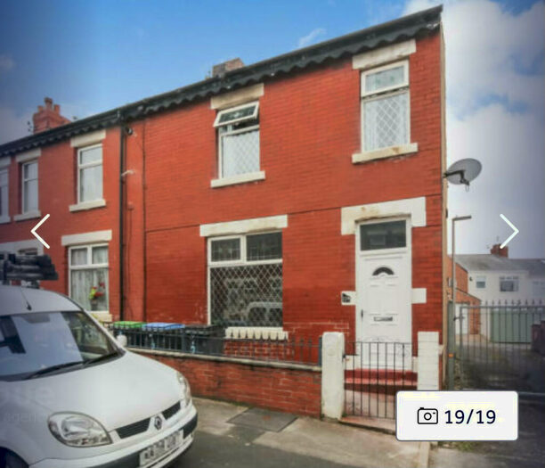 3 Bedroom Terraced House To Rent In Cunliffe Road, Blackpool, Lancashire, FY1