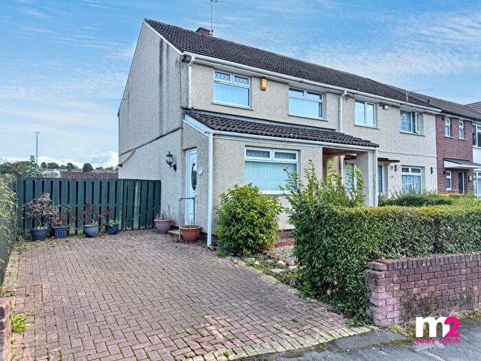 3 Bedroom End Of Terrace House For Sale In Monnow Way, Bettws, Newport, NP20