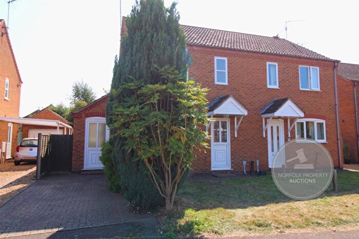 2 Bedroom Semi-detached House For Sale In Robert Balding Road, Dersingham, King's Lynn, PE31