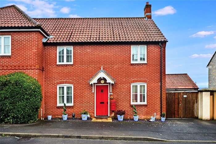 3 Bedroom Semi-Detached House For Sale In Hamdown Court, Picts Hill, Langport, Somerset, TA10