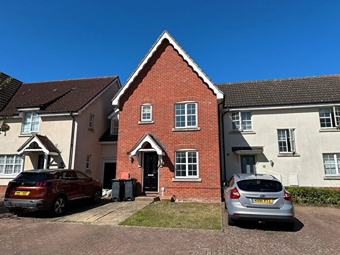 3 Bedroom Terraced House For Sale In Nightingale Close, Stowmarket, IP14
