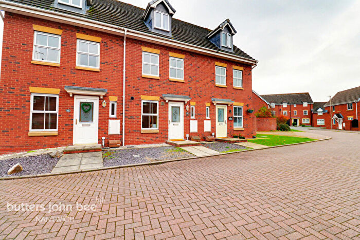 3 Bedroom Town House For Sale In Monck Drive, Nantwich, CW5