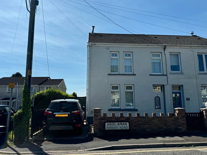 3 Bedroom Semi-Detached House For Sale In Heol Amman, Glanamman, Ammanford, Carmarthenshire., SA18