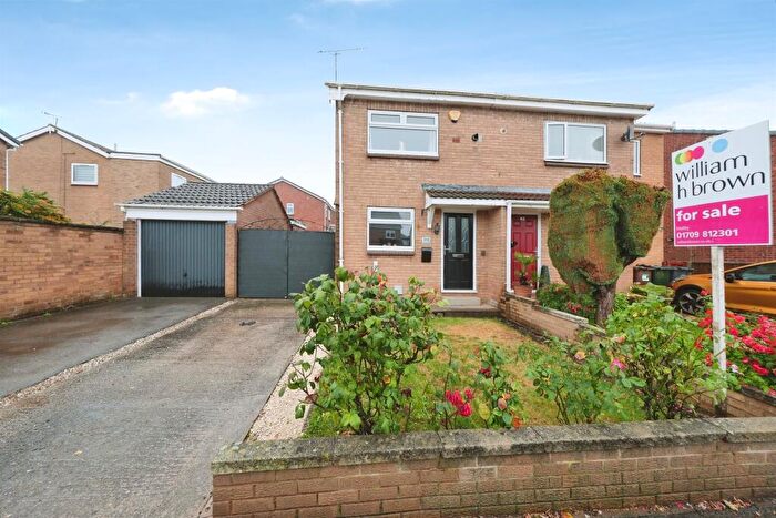 2 Bedroom Semi-Detached House For Sale In Yarwell Drive, Maltby, Rotherham, S66