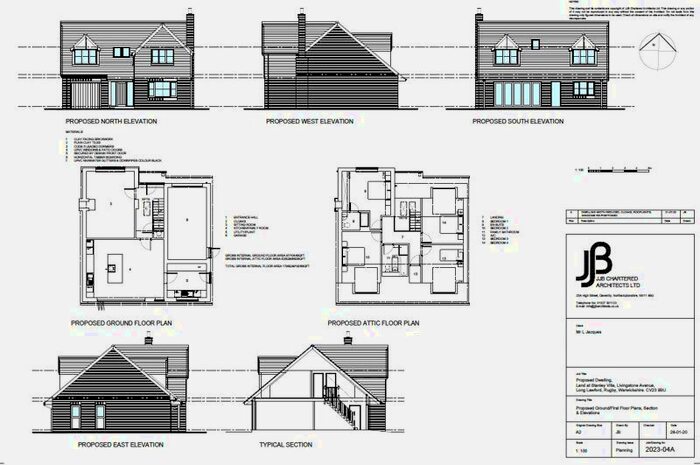 4 Bedroom Land For Sale In Livingstone Avenue, Long Lawford, Rugby, CV23