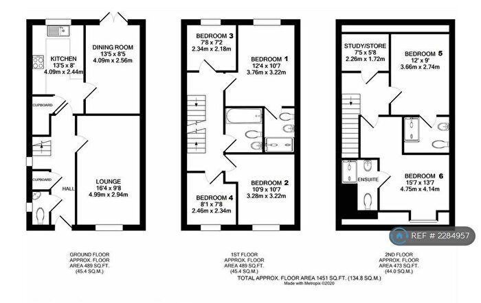 6 Bedroom Detached House To Rent In Fieldfare Way, Coventry, CV4
