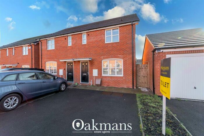 3 Bedroom House To Rent In Cottrell Way, Birmingham, B29