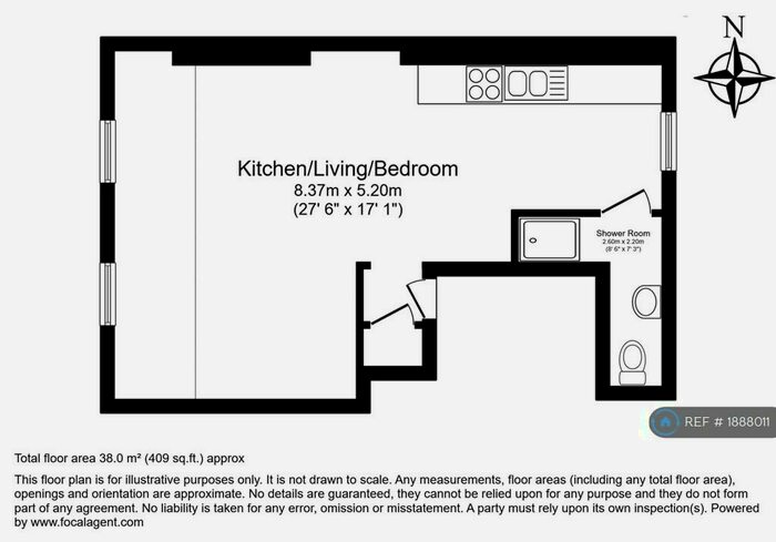 Studio To Rent In Kingsland Road, London, E2