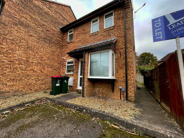 1 Bedroom End Of Terrace House To Rent In Tollgate Hill, Crawley, RH11