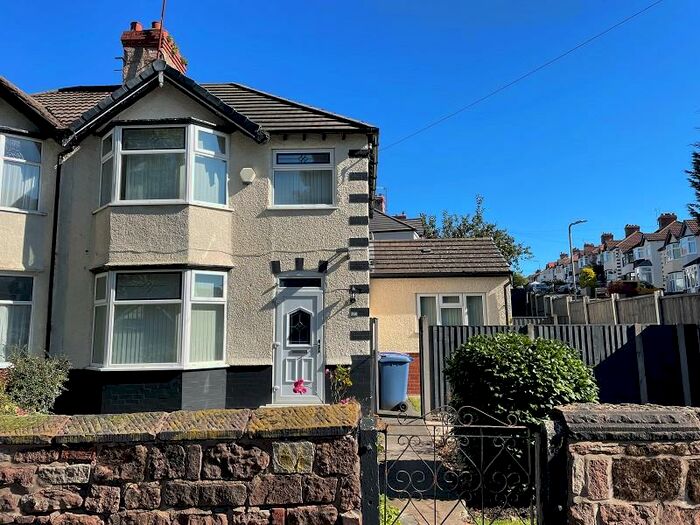 3 Bedroom Semi-Detached House To Rent In Vale Road, Woolton, Liverpool, Merseyside., L25
