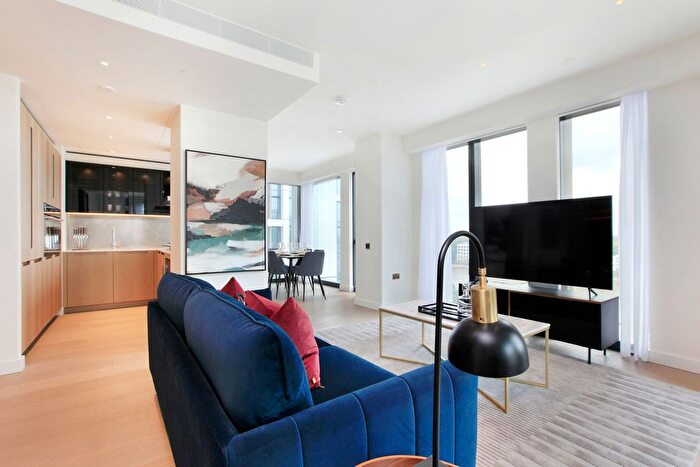 3 Bedroom Flat To Rent In River Park Tower, Nine Elms Lane, SW8