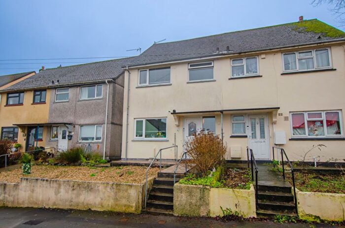 2 Bedroom Semi-Detached House For Sale In Finn V C Estate, Bodmin, Cornwall, Uk, PL31
