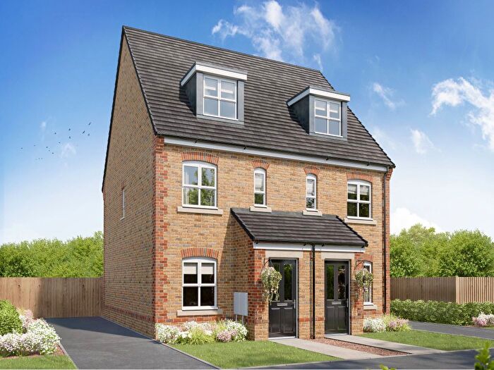 3 Bedroom Semi-Detached House For Sale In "The Saunton" At High Road, Weston, Spalding, PE12
