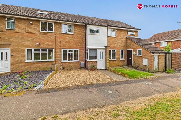 3 Bedroom Terraced House For Sale In Otter Way, Eaton Socon, St. Neots, Cambridgeshire, PE19