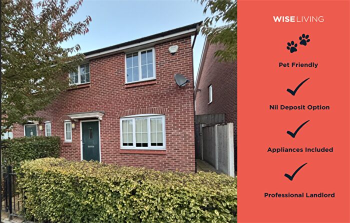 3 Bedroom Semi-Detached House To Rent In Christabel Walk, New Broughton, Salford, Manchester, M6