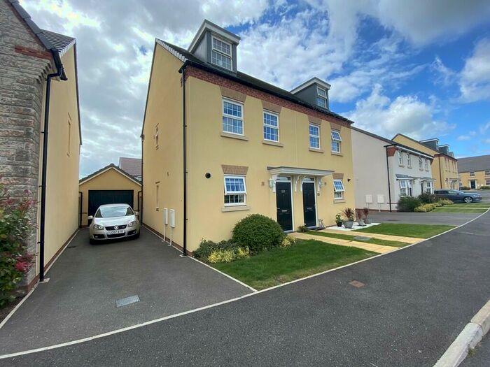 3 Bedroom Semi-Detached House To Rent In Dorset Down Crescent, Cullompton, EX15