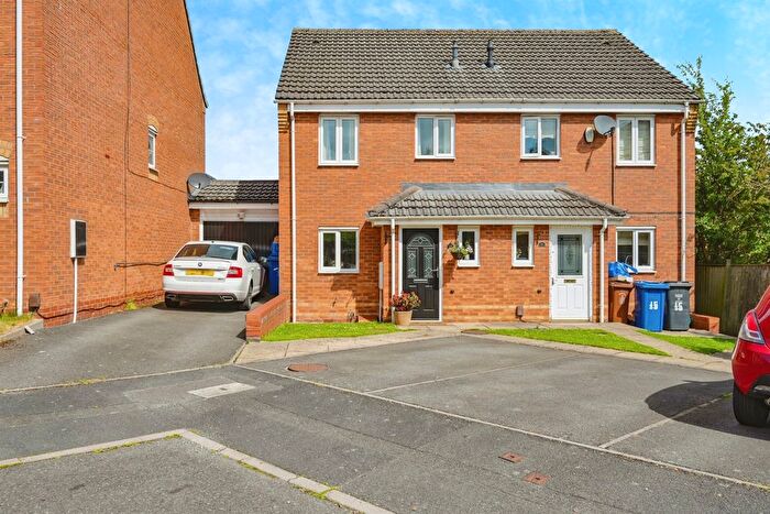 2 Bedroom Semi-Detached House For Sale In St. Johns Close, Burntwood, WS7